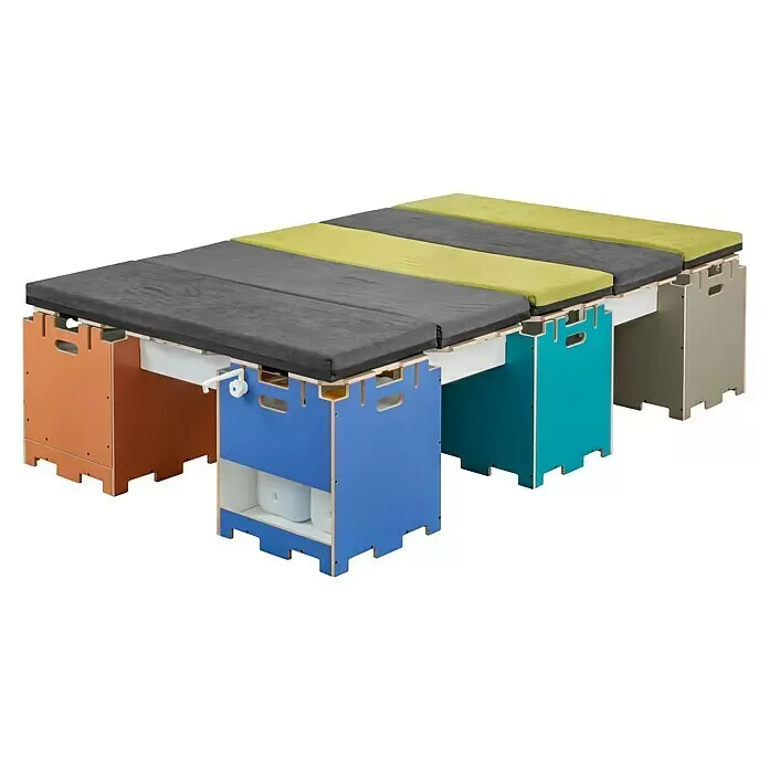 Vojo Camper Ausbau-Set Base L - 13 -tlg., Geeignet für: Transporter - Diagonale Ansicht