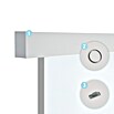 Diamond Doors Holzschiebetür-Beschlag Linea 40 Premium (Aluminium, Art Beschlag: Geschlossen, 190 cm)