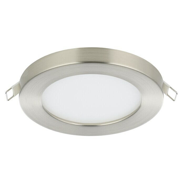 Eglo LED-Einbauleuchte FUEVA FLEX (5,5 W, Nickel-matt, Warmweiß) | BAUHAUS