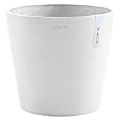 Ecopots Amsterdam Pflanztopf (Außenmaß (Ø x H): 30 x 26 cm, Kunststoff, Weiß) | BAUHAUS