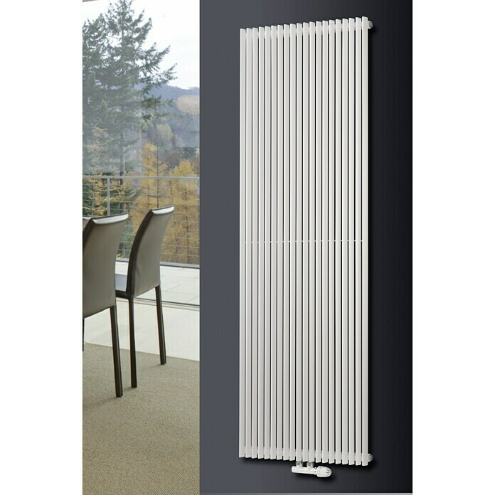 Ximax Raumheizkörper Triton (33 x 180 cm, 792 W, Weiß)