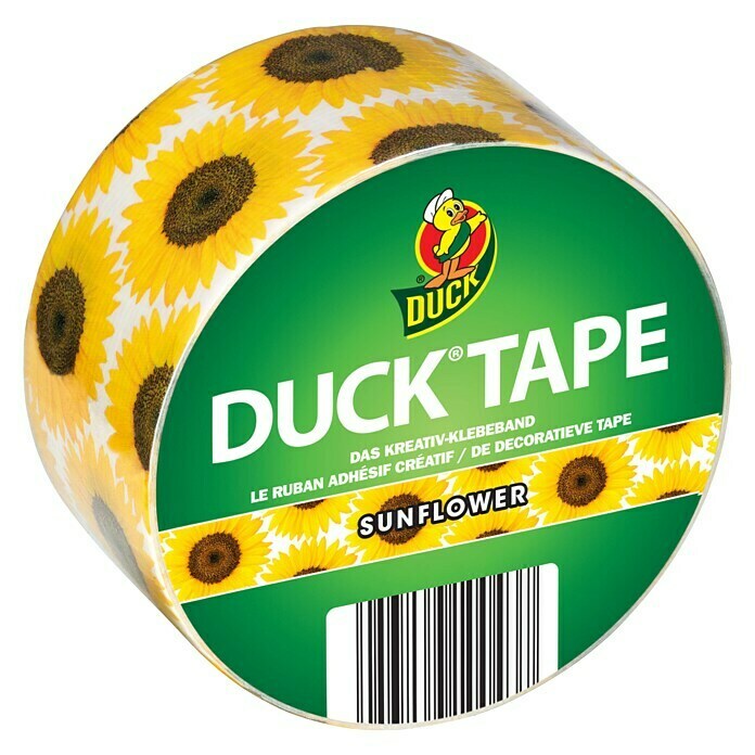 Duck Tape KreativklebebandSunflower, 9,1 m x 48 mm Front View