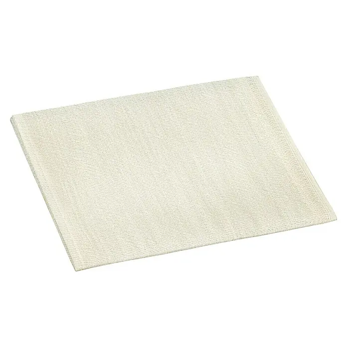 Staubbindetuch - L x B: 80 x 50 cm, Silikonfrei - Ein elfenbeinfarbener Stoffserviette mit Leinwandbindung, perfekt für den täglichen Gebrauch oder formelle Anlässe.