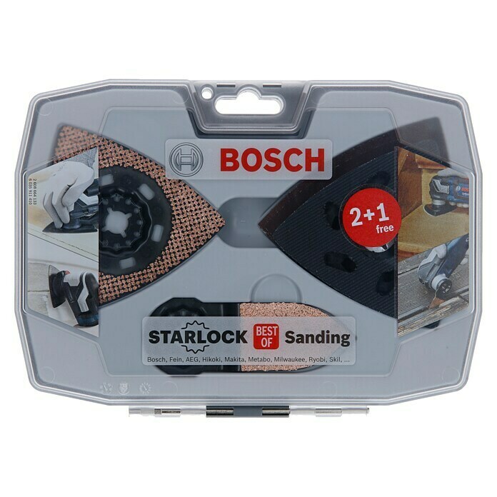 Bosch Zubehör-Set Starlock Best of Sanding (6 Stk.) | BAUHAUS