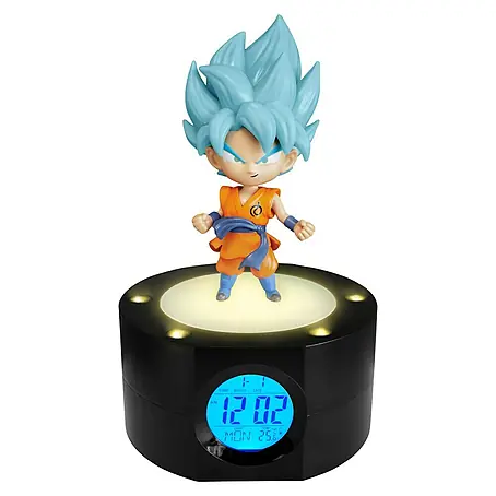 Reloj despertador LED Goku