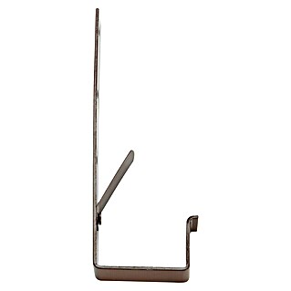 FunkeGruppe Kastenrinnenhalter (Nennweite: 70 mm, Braun, Stahl)