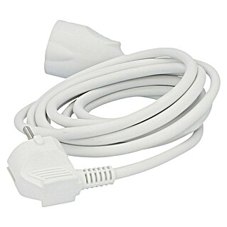 Voltomat Produžni kabel (3 m, Bijele boje, H05VV-F)