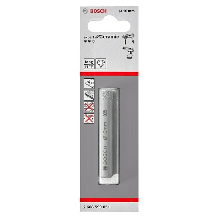 Bosch Expert Metallbohrer FOR CERAMIC (Durchmesser Bohrer: 10 mm) | BAUHAUS