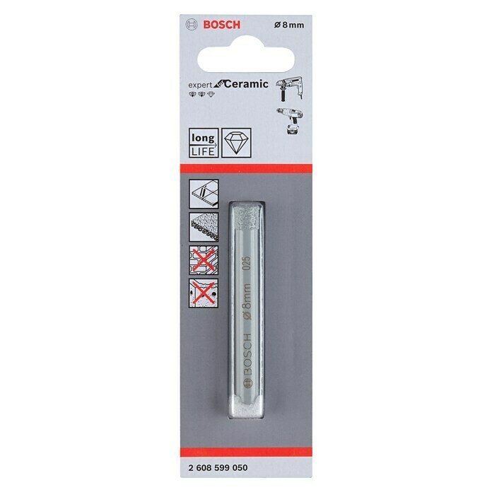 Bosch Expert Metallbohrer Expert for Ceramic  (Durchmesser Bohrer: 8 mm) | BAUHAUS