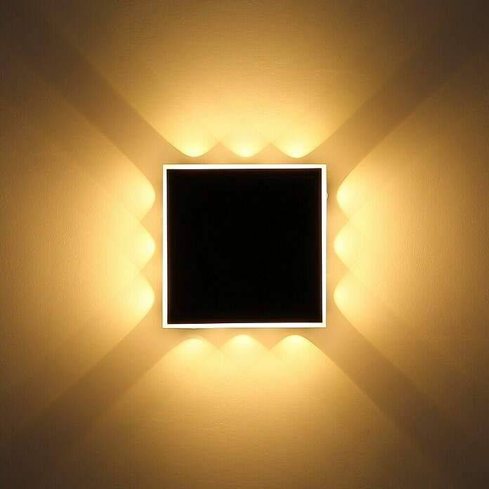 Globo Aplique de pared Saidy (12 W, Negro, Otros) | BAUHAUS