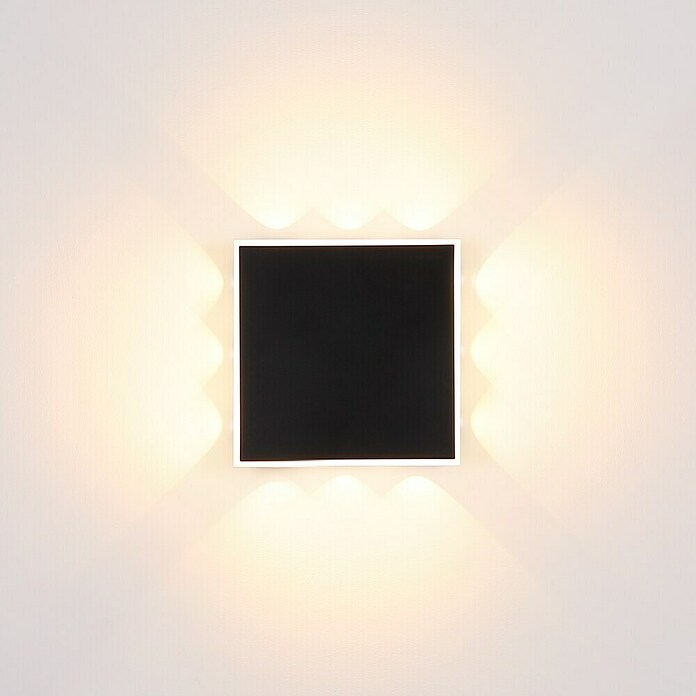 Globo Aplique de pared Saidy (12 W, Negro, Otros) | BAUHAUS