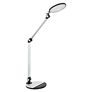 Globo Stolna LED svjetiljka Konsti (9 W, D x Š x V: 50 x 19,2 x 90,5 cm, Srebrna, Raznobojno)