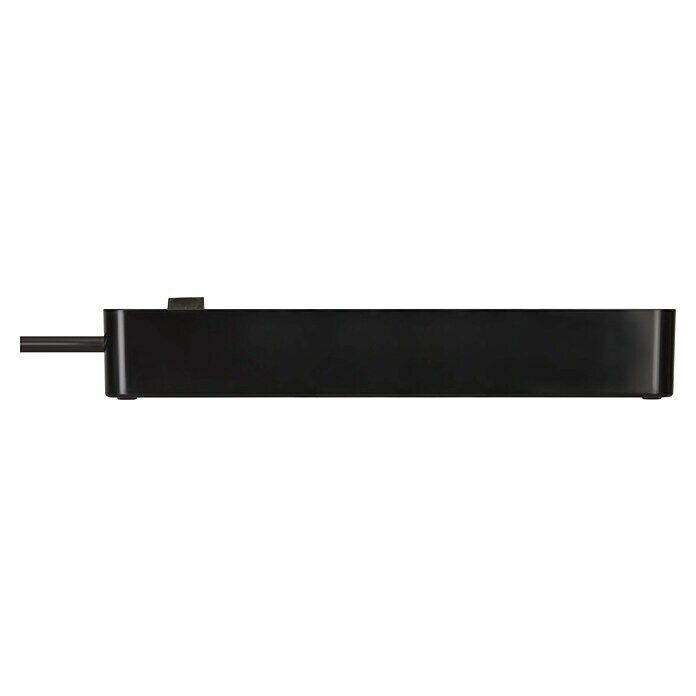 Brennenstuhl Stekkerdoos Ecolor met USB (4 voudig, Zwart, Kabellengte: 1,5 m, Met schakelaar) | BAUHAUS