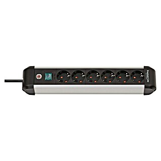 Brennenstuhl Premium-Alu-Line Stekkerdoos 6-voudig (Kabellengte: 3 m)