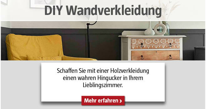 DIY Wandverkleidung