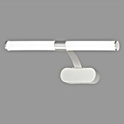 Briloner LED-Spiegelleuchte RUNT (6 W, L x B x H: 40 x 10 x 16,5 cm, Chrom-matt, Neutralweiß) | BAUHAUS