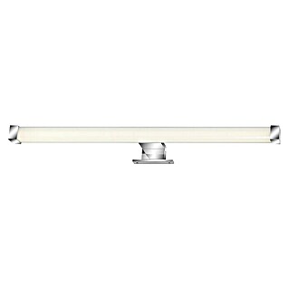 Briloner LED-Spiegelleuchte REPENS (10 W, L x B x H: 52,5 x 10,3 x 4 cm, Chrom, Neutralweiß)