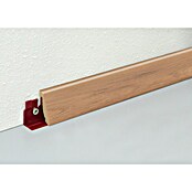 Profiles and more Sockelleiste FU147H (2 400 x 18,5 x 38,5 mm, Vollholz, Farbe: Mühltal Eiche) | BAUHAUS