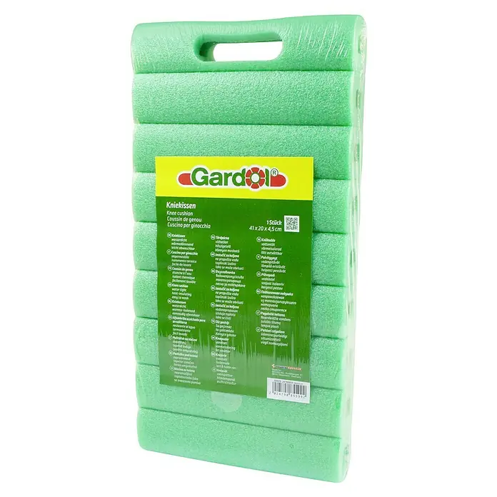 Gardol Kniekissen - 41 x 20 x 4,5 cm - Packung Gardol Knieschoner, wasserdicht und wärmeisolierend für komfortables Arbeiten im Garten.