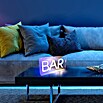 Just Light Lámpara LED decorativa Bar (Bar neon, Multicolor, L x An x Al: 8,5 x 29,5 x 24 cm, Funcionamiento en red) | BAUHAUS