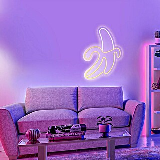 Decoratielamp Banaan NEON (l x b x h: 1,8 x 39 x 60 cm)