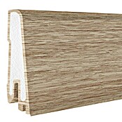 Döllken Sockelleiste USL 60 Clip (250 cm x 17 mm x 60 mm, Kunststoff, Gold Oak) | BAUHAUS