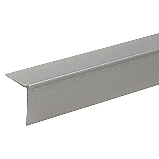 Döllken Winkelleiste 20 (260 cm x 20 mm x 20 mm, Silbermetallic)