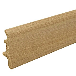 Döllken Sockelleiste Classic 50 (250 cm x 22 mm x 50 mm, Erle)