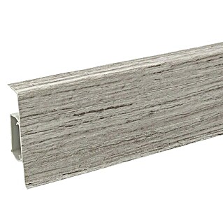 Döllken Sockelleiste SLK 60 (250 cm x 21,5 mm x 60 mm, Driftwood Oakgrey)