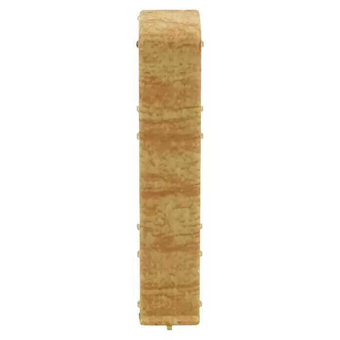 Döllken Übergangskappe Cubica SLK 60 - Buche, 2 Stk. - Langes, hellbraunes Paneel mit geschichteter Textur und kleinen Seitenlaschen.