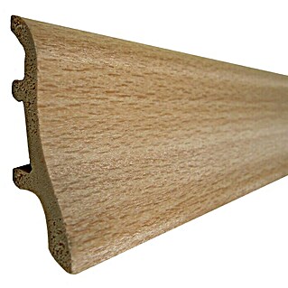 Döllken Sockelleiste Classic 50 (250 cm x 22 mm x 50 mm, Buche)