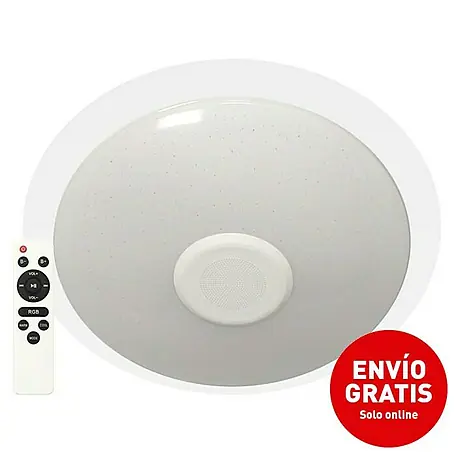 Tween Light  Plafón LED redondo Apolo con altavoz