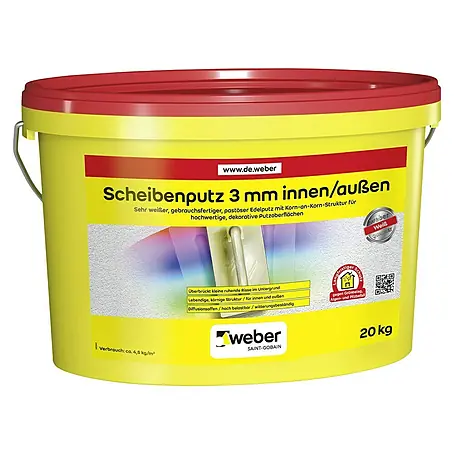 SG Weber  Scheibenputz