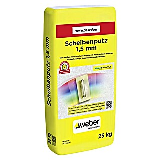 SG Weber Scheibenputz (Körnung: 1,5 mm, 25 kg)