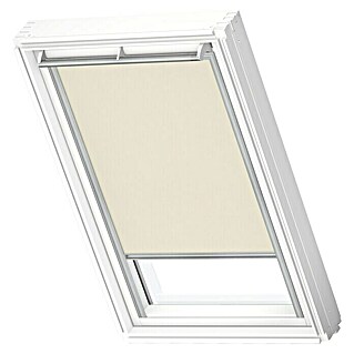 Velux Dachfensterrollo RFL MK08 1086S (Farbe: Beige - 1086S, Farbe Schiene: Aluminium, Manuell)