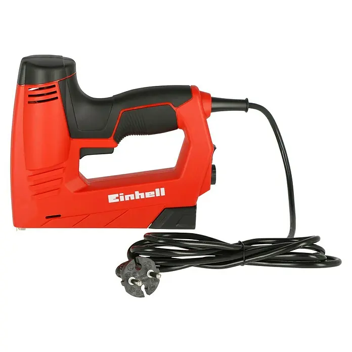 Einhell Elektrotacker - Klammertiefe: 6 mm - 14 mm - Einhell Elektrotacker TC-EN 20 E. Leistungsstarker Tacker für vielfältige Aufgaben. Ideal für Heimwerker und Profis.