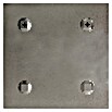 Memoboard (Grau Holzoptik, 30 x 30 cm)