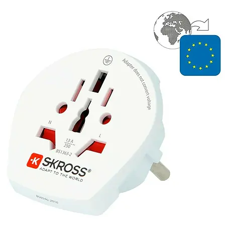 Skross  Reiseadapter World to Europe