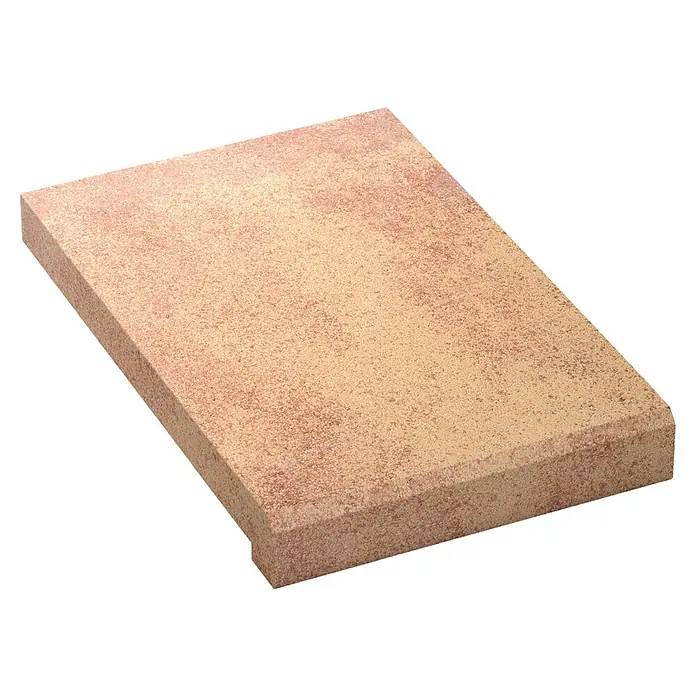 SAS Tessera Poolrandplatte - 32,8 x 50 x 6 cm, Bronze, Beton - Pflasterstein in Sandsteinoptik. Ideal für Wege und Terrassen, robust und langlebig mit warmer Farbgebung.
