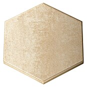 SAS Tessera Terrassenplatte (24,8 x 42,9 x 3,5 cm, Sechseckig, Beige/Grau, Beton) | BAUHAUS