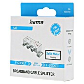 Hama 3-fach Verteiler Breitband-Kabel (Vollgeschirmt, 5 - 862 MHz, F-Kupplung) | BAUHAUS