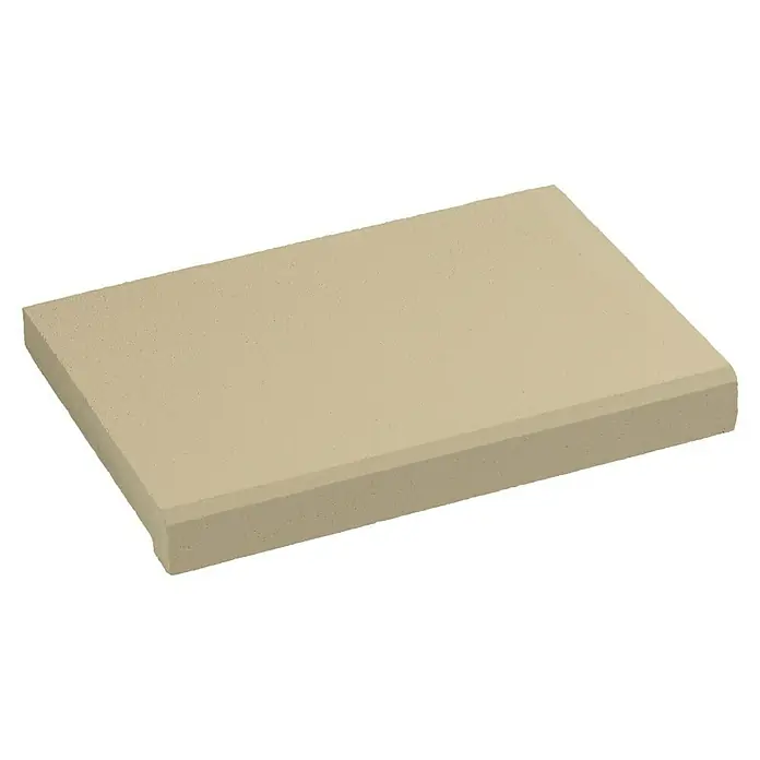 SAS Tessera Poolrandplatte - 50 x 35,5 x 6 cm, Beige, Beton - Beige Steinplatte mit texturierter Oberfläche, ideal für den Gartenbau oder als dekoratives Element für den Außenbereich.