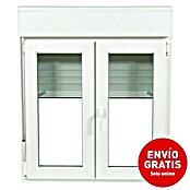 Oknum Ventana de PVC 2 hojas practicable-oscilobatiente (120 x 138 cm, Apertura: Derecha, Blanco)