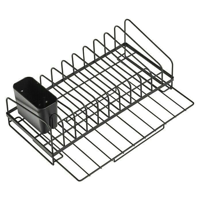 Geschirrkorb (L x B x H: 13,5 x 36,5 x 17,5 cm, Metall) | BAUHAUS