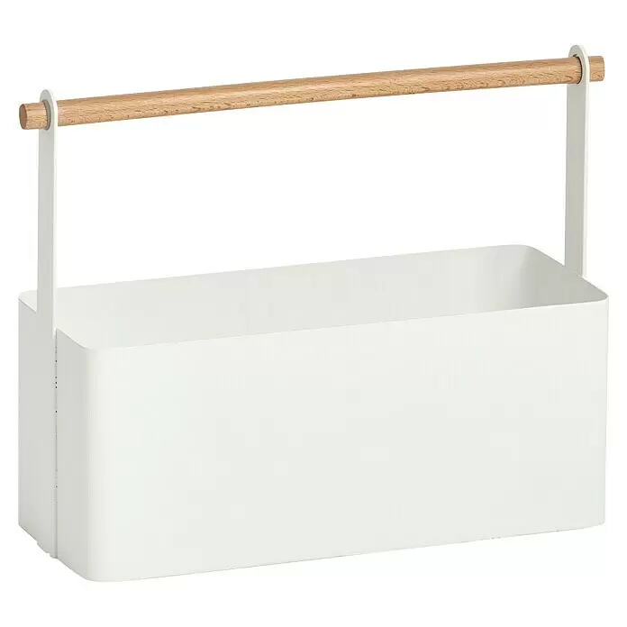 KorbL x B x H: 24 x 31,5 x 12 cm, Weiß