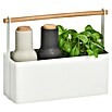 Korb (L x B x H: 24 x 31,5 x 12 cm, Weiß) | BAUHAUS
