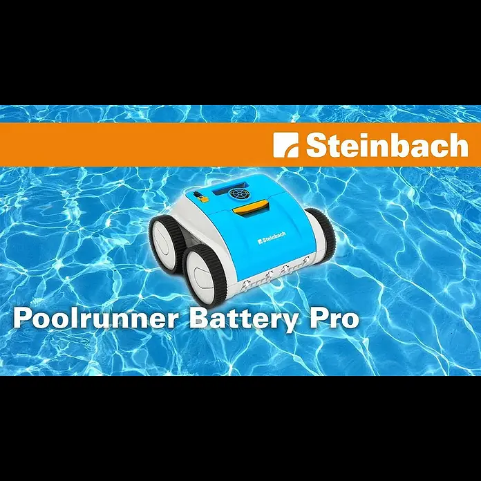 Steinbach Poolroboter - Geeignet für: Alle Beckenformen, 10.000 l/h - Poolrunner Battery Pro | Anleitung