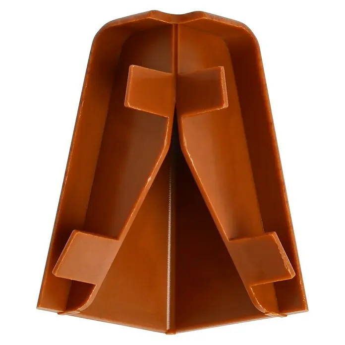 LOGOCLIC Außenecke K40 C - Kastanie, 2 Stk., Passend für: LOGOCLIC Sockelleiste K40 C - Ein brauner Eckschutz aus Kunststoff. Ideal zum Schutz von Ecken vor Beschädigungen und Abnutzung im Alltag.