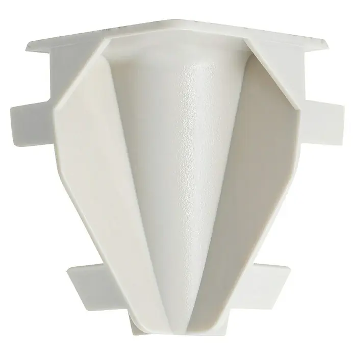 LOGOCLIC Innenecke K40 C - Buche Grau, 2 Stk., Passend für: LOGOCLIC Sockelleiste K40 C - Weiße, trichterförmige Kunststoffform für präzise Abfüllungen. Ideal für Küche und Labor, robust und leicht zu reinigen.