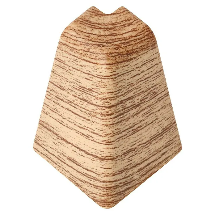 LOGOCLIC Außenecke K40 C - Birke, 2 Stk., Passend für: LOGOCLIC Sockelleiste K40 C - Braune und beige Palmblatt-Schale, perfekt für eine nachhaltige und stilvolle Tischdekoration. Die Schale ist robust und biologisch abbaubar.